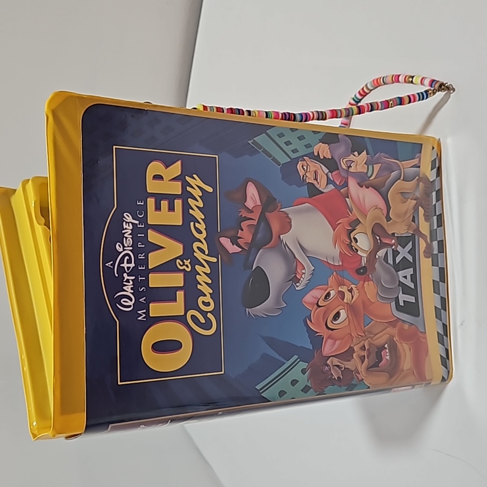 Disney's Oliver and company VHS case clutch